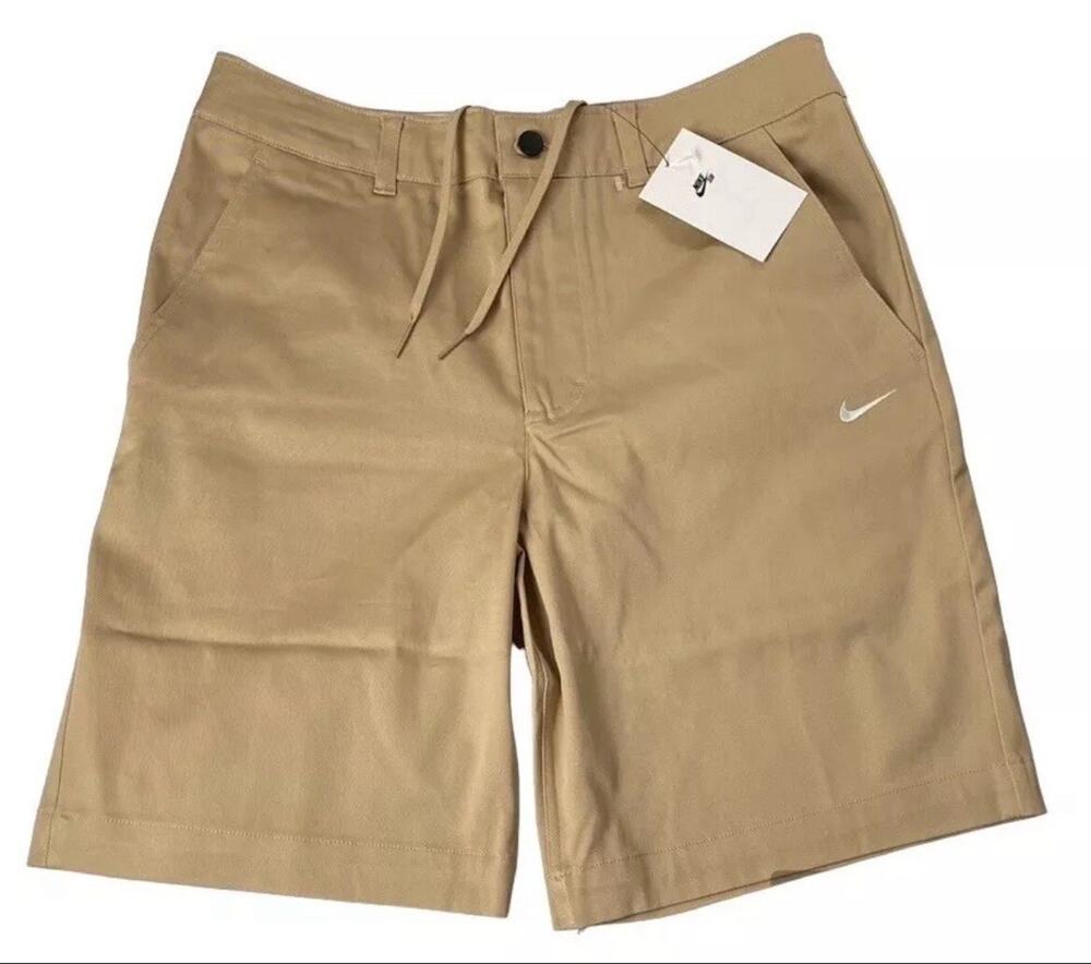 Nike SB El Chino Skateboarding At Knee Shorts Men’s Size 28 Khaki Tan DV9044-200